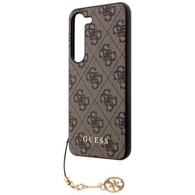 6. Guess GUHCS23SGF4GBR S23 S911 brown/brown hardcase 4G Charms Collection