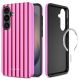 Tech-Protect Lamano MagSafe Case for Samsung Galaxy S26 FE – Red-Pink