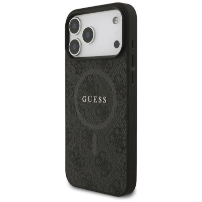 2. Guess 4G Ring Classic Logo MagSafe case for iPhone 17 Pro Max - black