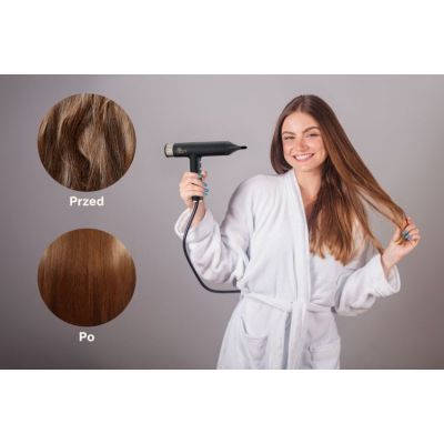 17. ELDOM HAIR DRYER HT270 BRIZO 2000W SUPER-SILENT TECHNOLOGY 3 AIRFLOW LEVELS, IONIZATION AUTO-CLEANING FUNCTION;
