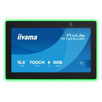 15. iiyama TW1625LASC-B3PNR conference room display. 39.6 cm (15.6") 1920 x 1080 px LED Wi-Fi 6 (802.11ax), Wi-Fi 5 (802.11ac), Wi-Fi 4 (802.11n), 802.11g, 802.11a, 802.11b Black Bluetooth