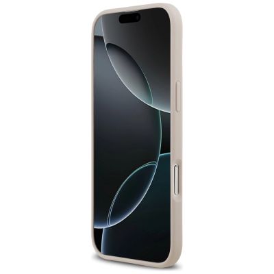 5. Guess 4G Circle Classic Logo MagSafe case for iPhone Air - pink