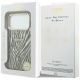 8. Guess IML Zebra Glitter Triangle Logo MagSafe Case for iPhone 17 Pro Max / 18 Pro Max - Gold