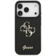 3. Guess Fixed Glitter Big 4G Case for iPhone 17 Pro / 18 Pro - Black