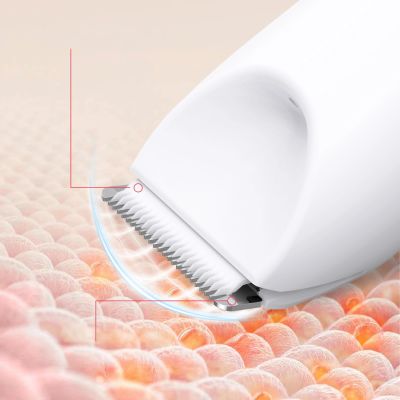 5. MAXGROOM M-9082 2-in-1 Women's Body and Face Trimmer - White