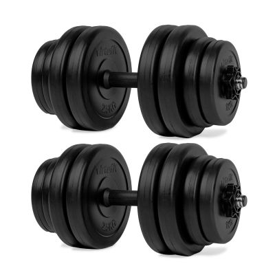 9. VIRTUFIT ADJUSTABLE DUMBBELL - VINYL - 15 KG