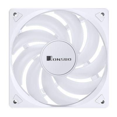 18. Jonsbo CR-1000 EVO CPU cooler 12cm ARGB White 1pc.
