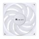 18. Jonsbo CR-1000 EVO CPU cooler 12cm ARGB White 1pc.