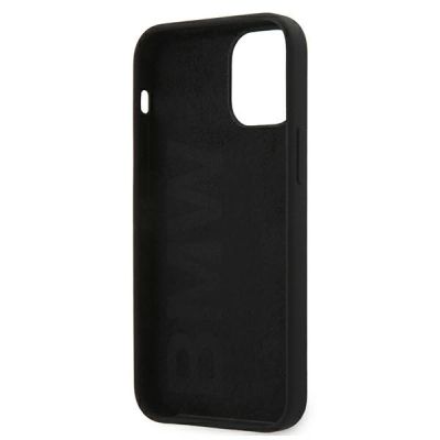7. BMW Silicone Signature Case for iPhone 12 mini - Black