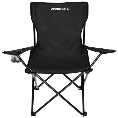 18. FOLDING CAMPING CHAIR 50X50X80CM BLACK