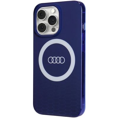 2. Audi IML Big Logo MagSafe case for iPhone 13 Pro / 13 - blue