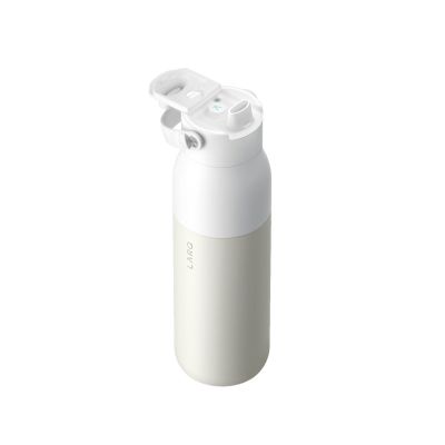 4. LARQ PureVis 2 Intelligent Self-Cleaning Filter Bottle with UV-C Light 680ml (Granite White)
