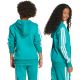 3. adidas 3 Stripes Fleece Hoodie 225 Turquoise JN2417