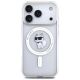 3. Karl Lagerfeld IML Choupette MagSafe Case for iPhone 17 Pro Max - Transparent