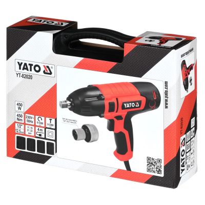 12. Yato 1/2" Electric Impact Wrench 450W/450Nm