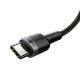 3. Baseus CATKLF-ALG1 USB-C - USB-C PD QC cable 100W 5A 2m - gray