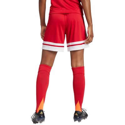 3. adidas Squadra 25 women's shorts red JJ0011