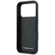 7. BMW M Carbon Metal Logo MagSafe Case for iPhone 17 Pro / 18 Pro - Gray