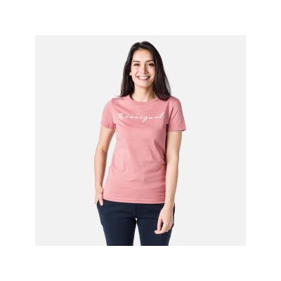 3. T-Shirt ROSSIGNOL W Logo Rossi Tee red
