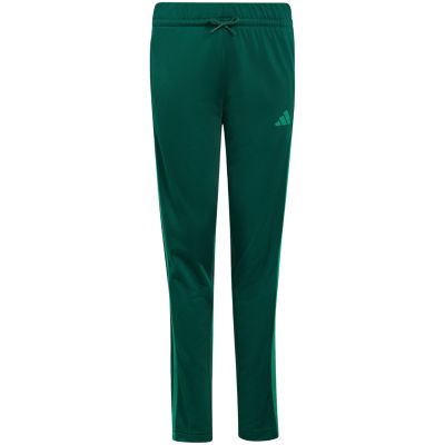 4. adidas Seasonal Essentials Tiberio 3-Stripes Kids Tracksuit Green KT1665