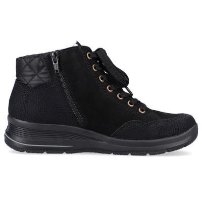 44. Rieker W RKR567 Waterproof Insulated Leather Ankle Boots