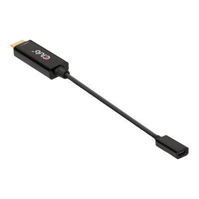 9. CLUB 3D CAC-1333 Cable Adapter 0.22m HDMI Type-A (Standard) USB Type-C Black