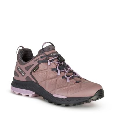 Aku women's Rocket Gore-tex hiking sports shoes pink