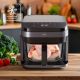 22. ELDOM FAT-FREE FRYER FR500 5.5 L 1200W GLASS CONTAINER, GRID, SILICONE PAD, 8 PROGRAMS, TEMPERATURE CONTROL.