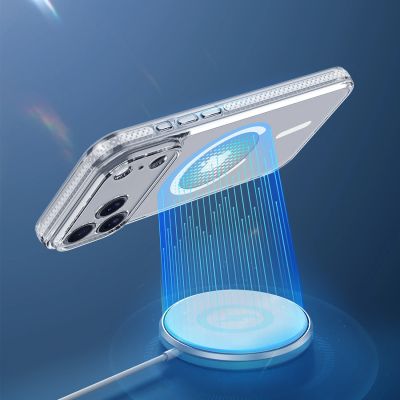 4. Dux Ducis Clin Mag Case for iPhone 17 Pro Compatible with MagSafe - Transparent
