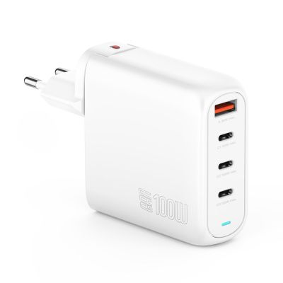 2. 4smarts Ladegert GaN Flex Pro 100W 3 USB-C + 1 USB-A. Travel