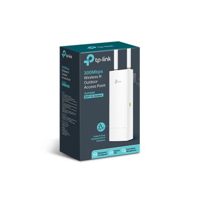 12. Access Point TP-LINK EAP110-Outdoor (11 Mb/s - 802.11b, 300 Mb/s - 802.11n, 54 Mb/s - 802.11g)
