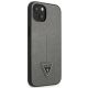 4. Guess GUHCP13SPSATLG iPhone 13 mini 5,4 "silver / silver hardcase SaffianoTriangle Logo