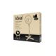 2. ELDOM ELECTRIC TWO-BURNER STOVE PG22 2500W, SMOOTH TEMPERATURE REGULATION, PLATE DIAMETERS 18.5 CM + 15.5 CM