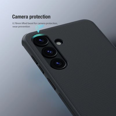 10. Nillkin Super Frosted Shield Pro armored case for Samsung Galaxy S24+ - blue