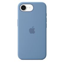 Apple iPhone 16e Silicone Case – Winter Blue | Apple