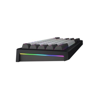 5. HATOR Skyfall Pro Wireless 65 Gaming Keyboard USB + RF Wireless + Bluetooth QWERTY US English Black, Gray