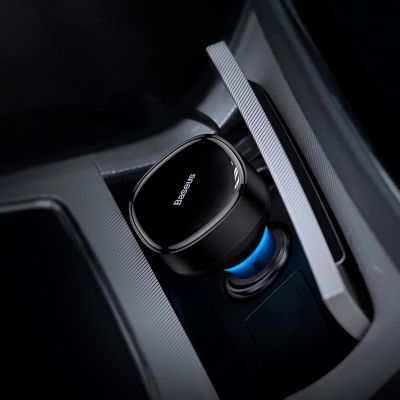 17. Baseus Enjoyment 2in1 car charger 30W black (CGTX000001)