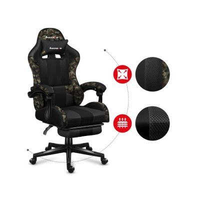 39. Huzaro Force 4.7 Camo Mesh Gaming Chair