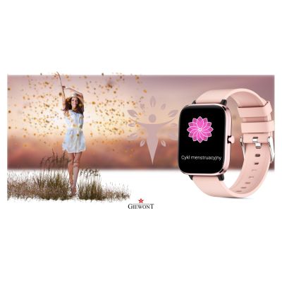 9. Giewont Pink Smartwatch GW230-1