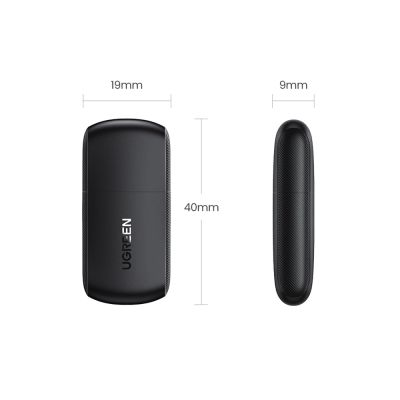 16. Ugreen dual-band adapter external USB network card - WiFi 11ac AC650 black (CM448)