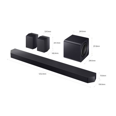 25. Samsung HW-Q990F/EN Soundbar 11.1.4 channels 750W Bluetooth 5.3 Dolby Atmos Black (NEW 2025)