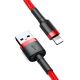 2. Baseus Cafule USB-A / Lightning 2A QC 3.0 cable 3 m - red