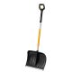 3. Fiskars 1057189 Snow Shovel/Shovel Metal Black, Orange