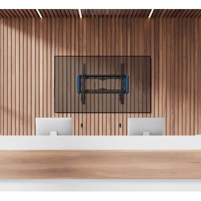 6. B-Tech Elements Fixed 400 Flat 165.1 cm (65") Wall Black, Blue