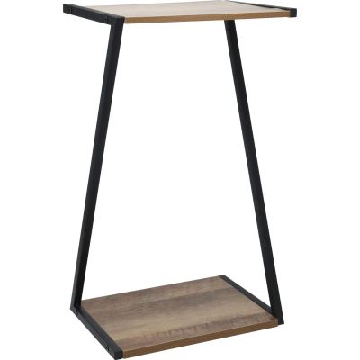5. 2-TIER SHELF TABLE FOR PLANTS 29x20x50CM WOODEN TABLETOP