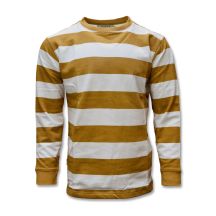 Men's Taikan Striped Crew Sweatshirt - 1306004.TAN