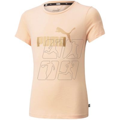 3. Puma ESS + Logo Tee Jr 587041 91