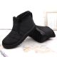 21. News W EVE438A Waterproof Slip-On Snow Boots Black