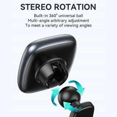 8. Wozinsky WUMTD Magnetic Car Dashboard Phone Holder - Black