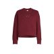 CASALL Boxy Crew Neck Sweatshirt evening red